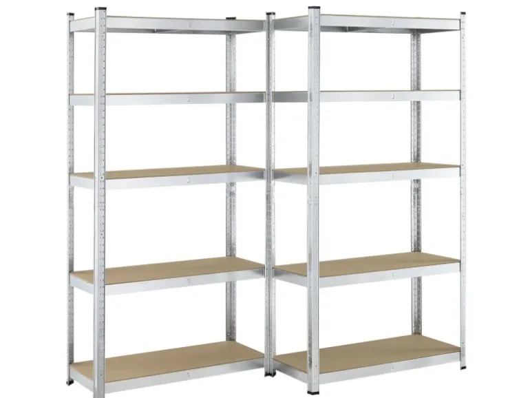 Juskys 3er Regalsystem 1 Corner und 2 Basic Insgesamt 15 Böden mit 2625 kg Tragkraft