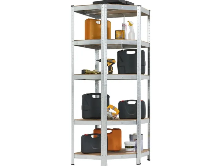 Juskys 3er Regalsystem 1 Corner und 2 Basic Insgesamt 15 Böden mit 2625 kg Tragkraft