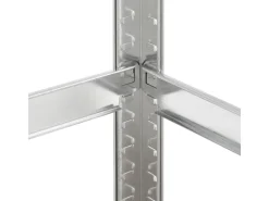 Juskys 3er Regalsystem 1 Corner und 2 Basic Insgesamt 15 Böden mit 2625 kg Tragkraft