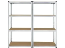 Juskys 2er Set Lagerregal Easy 160 x 80 x 40 cm