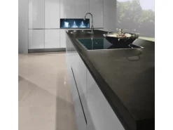 Kaindl Arbeitsplatte CPL 180 cm x 62 cm x 2,8 cm Beton Terragrau