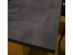 Kaindl Arbeitsplatte mit ABS Kante Rusty Iron Ocean 280 cm x 63,5 cm x 2,8 cm