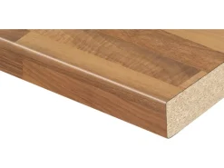 Kaindl Arbeitsplatte Nussbaum Butcherblock 60 cm x 3,8 cm Meterware