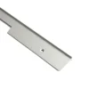 Kaindl Fugen- Eckleiste für Arbeitsplatten mit ABS-Profil Alu 635 mm x 28 mm