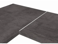 Kaindl Fugen- Eckleiste für Arbeitsplatten mit ABS-Profil Alu 635 mm x 28 mm