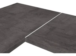 Kaindl Fugen- Eckleiste für Arbeitsplatten mit ABS-Profil Alu 635 x 38 mm