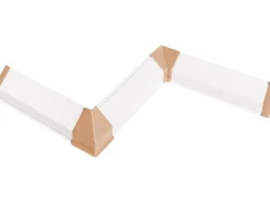 Kaindl Zubehörset für Wandabschlussleiste Hellbraun (1086)