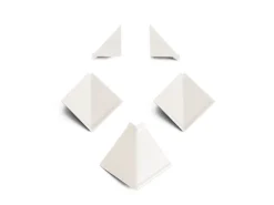 Kaindl Zubehörset Wandanschlussleiste Weiß 5-teilig