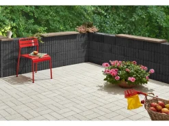 Kann Pflanzstein Mini Anthrazit 30 cm x 20 cm x 20 cm