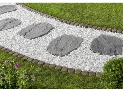 Kann Trittplatte Nativa Natursteinoptik Grau-Nuanciert 56 x 42 x 4 cm