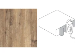 Kantenumleimer 65 cm x 4,4 cm Atacama Kirschbaum (KBV932 SI) 2 Stück