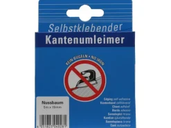 Kantenumleimer Selbstklebend 5 m x 19 mm Nussbaum
