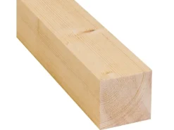 Kantholz Fichte/Tanne sägerau 78 mm x 78 mm x 3000 mm
