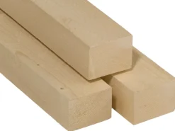 Kantholz Fichte/Tanne sägerau 98 mm x 98 mm x 3000 mm