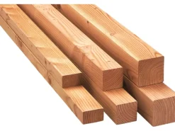 Kantholz Lärche 4-seitig gehobelt 90 mm x 90 mm x 3.000 mm