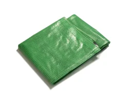 KARAT Abdeckplane Leno Extra Reißfest Wasserdicht mit Ösen 140 g/m² Grün 2 x 3 m