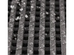 KARAT Antirutschmatte Adria Arbeitsplatzmatte für Nasszonen Witterungsbeständig Grau 120 x 50 cm