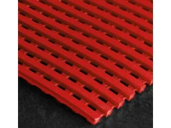 KARAT Antirutschmatte Adria Arbeitsplatzmatte für Nasszonen Witterungsbeständig Rot 120 x 50 cm