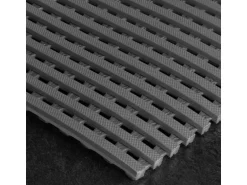 KARAT Antirutschmatte Adria Arbeitsplatzmatte für Nasszonen Witterungsbeständig Grau 120 x 500 cm