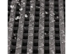 KARAT Antirutschmatte Adria Arbeitsplatzmatte für Nasszonen Witterungsbeständig Grau 120 x 500 cm