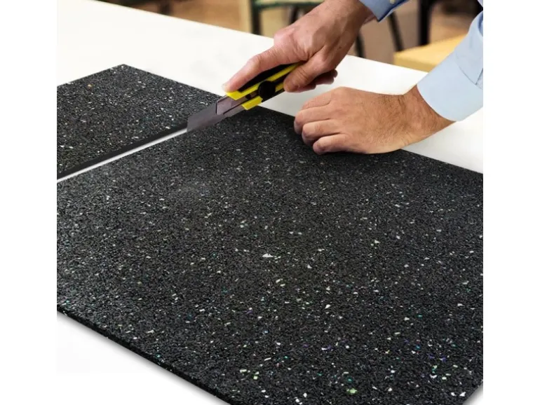 KARAT Antivibrationsmatte Schallschutzmatte nach Maß Stärke 1 cm 62,5 x 550 cm