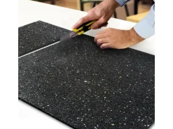 KARAT Antivibrationsmatte Schallschutzmatte nach Maß Stärke 1 cm 62,5 x 600 cm