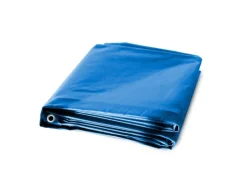 KARAT Multifunktionale Abdeckplane LKW- & Anhängerplane 500 g/m² Blau 2 x 3 m