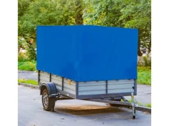 KARAT Multifunktionale Abdeckplane LKW- & Anhängerplane 500 g/m² Blau 2 x 3 m
