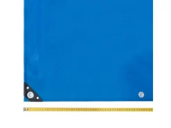 KARAT Multifunktionale Abdeckplane LKW- & Anhängerplane 500 g/m² Blau 2 x 3 m
