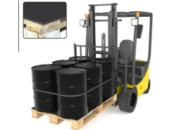 Karat SBR Gummimatte Glatt Universell Einsetzbar Rutschhemmend 1 mm Stärke 120 x 50 cm