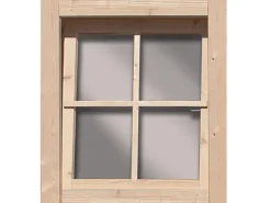 Karibu Dreh/Kippfenster für 28 mm Holz-Gartenhäuser