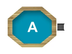 Karibu Pool 1 Set A inkl. Skimmer