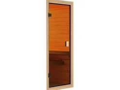 Karibu Türpaket Sauna Classic Bronze 38 + 40 mm