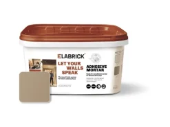 Klebemörtel 5 kg für Elabrick Verblender Sandgrau