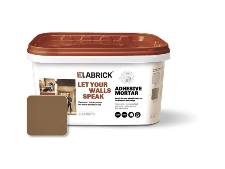 Klebemörtel 5 kg für Elabrick Verblender Braun