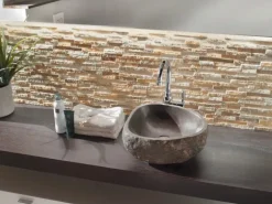 Klimex Verblender Feinsteinzeug UltraStrong Firenze 4D 40 cm x 16 cm Creme