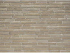 Klimex Verblender Feinsteinzeug UltraStrong Long Brick 40 cm x 16 cm Grau-Beige