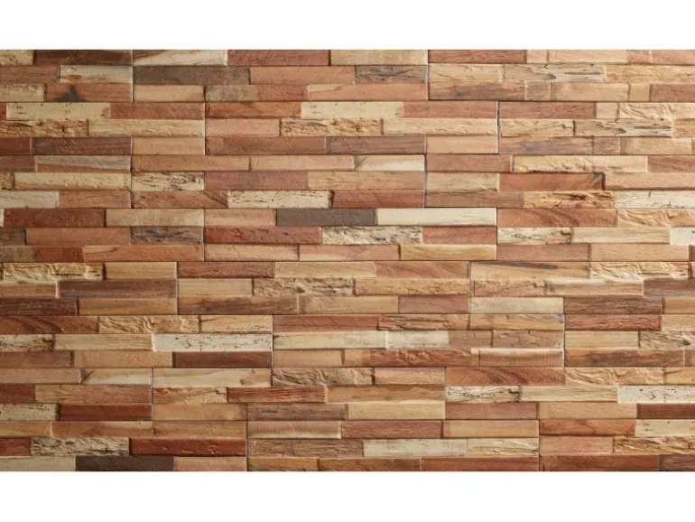 Klimex Verblender Feinsteinzeug UltraStrong Colorado 4D 44,5 cm x 8 cm Braun