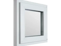 KM Meeth Kunststofffenster CL7 Weiß 100 cm x 50 DIN rechts Uw-Wert 0,90