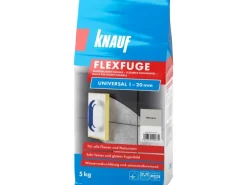 Knauf Fugenmörtel Flexfuge Universal Silbergrau 5 kg