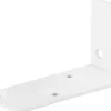 Konstruktionswinkel Weiß Pulverbeschichtet 80 mm x 40 mm x 30 mm