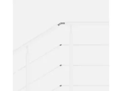 Kordo Eckset Für Geländer Grau Inga