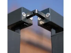 Kordo Eckverbinder Für Geländer Aus Aluminium Anthrazit Lynea