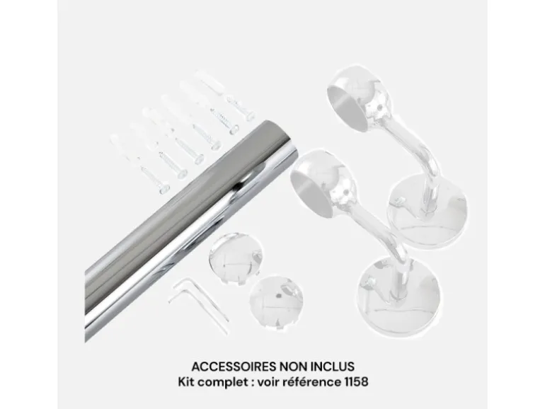 Kordo Handlauf 2m Aus Stahl Chrom