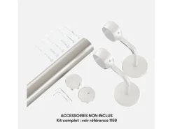 Kordo Handlauf 2m Aus Stahl Gebürstet