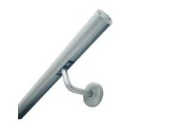 Kordo Wandhandlauf-Set Aluminium und Stützen Grau Opalu