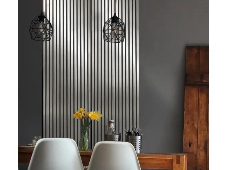 Kovalex Akustik Wall foliert Metall Edelstahl