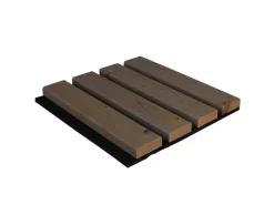 Kovalex Hydroline Akustikplatte Thermofichte Basaltgrau geölt