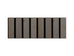 Kovalex Hydroline Akustikplatte Thermofichte Basaltgrau geölt