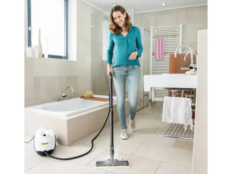 Kärcher Dampfreiniger SC 3 EasyFix für 75 m² Weiß-Schwarz